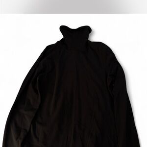 Talbots Black Turtleneck Top